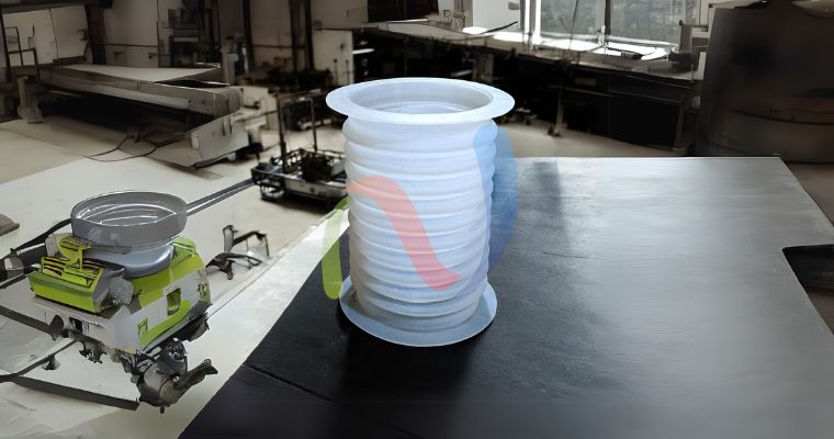 Rubber Bellows With Flanges